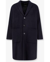 Paltò - Cameron Db Wool Blend Coat - Lyst