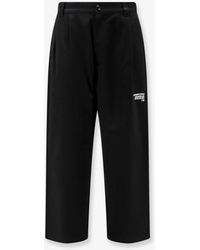 Moncler - Cotton Trousers - Lyst