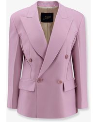 The Seafarer - Carmen Virgin Wool And Silk Blazer - Lyst