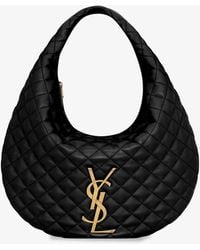 Saint Laurent - Icare Quilted Leather Handbag - Lyst