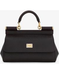 Dolce & Gabbana - Sicily Small Leather Crossbody Bag - Lyst
