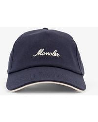 Moncler - Cotton Baseball Hat - Lyst