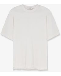 Bramani Cashmere - Cotton And Silk Blend T-Shirt - Lyst