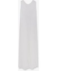 Aspesi - "Vissuto" Linen Dress - Lyst