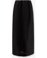 The Row - Saul Cotton And Silk Long Skirt - Lyst