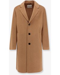 Amaranto - Outdoor Wool Coat - Lyst