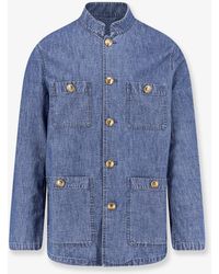Valentino - Denim Sahariana Jacket - Lyst