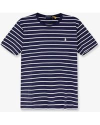 Polo Ralph Lauren - Striped Cotton T-Shirt - Lyst