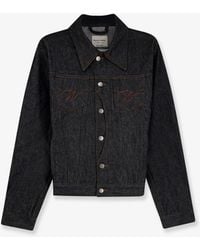 Walk In Paris - Postman Dark Denim Jacket - Lyst