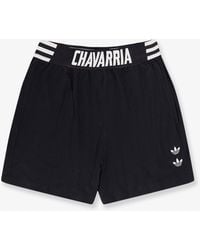 ADIDAS X WILLY CHAVARRIA - Cotton Bermuda Shorts - Lyst