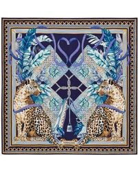Ferragamo - Felindra Silk Foulard - Lyst