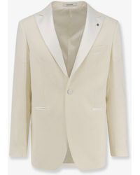 Tagliatore - Tuxedo Virgin Wool Blazer - Lyst
