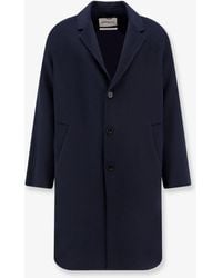 Amaranto - Outdoor Wool Coat - Lyst