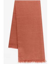 Brunello Cucinelli - Cashmere And Silk Scarf - Lyst