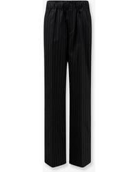 Semicouture - Virgin Wool And Viscose Trousers - Lyst