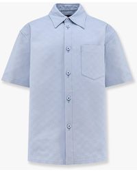 Gucci - Gg Jacquard Oversize Cotton Shirt - Lyst