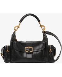 Chloé - Carry Shiny Buffalo Leather Shoulder Bag - Lyst