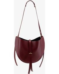 MINOBOSSI - Lizzie Leather Crossbody Bag - Lyst