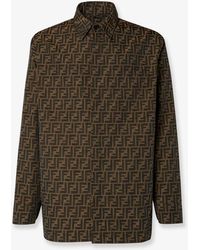 Fendi - Ff Fabric Jacket - Lyst