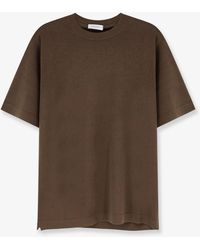 Bramani Cashmere - Cotton And Silk Blend T-Shirt - Lyst