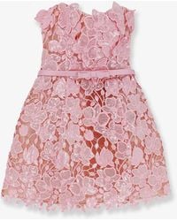 retroféte - Novalie Mini Dress With Satin Belt - Lyst