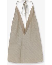 Alysi - Viscose And Linen Top - Lyst