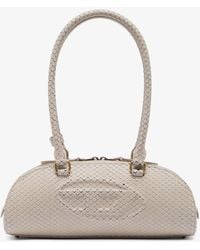 DIESEL - 1Dr Python-Effect Leather Shoulder Bag - Lyst