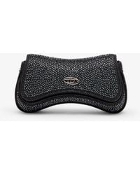 DIESEL - Play Crossbody Xs Shoulder Bag With All-Over Rhinestones - Lyst