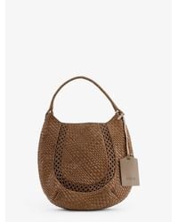 IBELIV - Lamia Vegetable Leather Shoulder Bag With Woven Pattern - Lyst