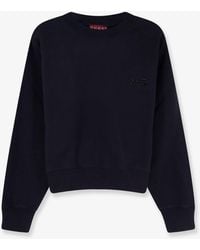 Gucci - Cotton Sweatshirt With Beaded Horsebit Detail - Lyst