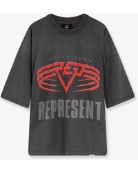 Represent - Living Legacy Reversible Organic Cotton And Hemp T-Shirt - Lyst
