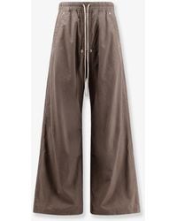 Rick Owens - Cotton Trousers - Lyst