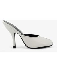 Jude - Leather Date Mule Sandals - Lyst