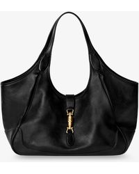 Gucci - Mercato Leather Shoulder Bag - Lyst