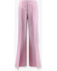 The Seafarer - Nancy Virgin Wool And Silk Trousers - Lyst