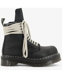 Dr. Martens - Quad Steel Toe Leather Boots - Lyst