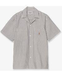 Carhartt - Level Cotton Blend Shirt With Striped Pattern - Lyst