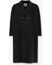 Amaranto - Outdoor Wool Coat - Lyst