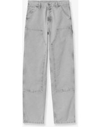 Carhartt - Double Knee Pant Denim Trousers - Lyst