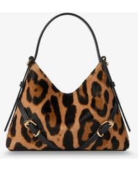 Givenchy - Voyou Nano Bag Pony Skin Crossbody Bag With Animal Print - Lyst