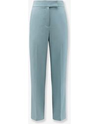JOSEPH - Aix Viscose And Linen Trousers - Lyst