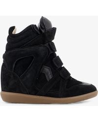 Isabel Marant - Bekett Suede And Leather Sneakers - Lyst