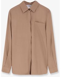 Max Mara - Mxmsiamese Silk Shirt - Lyst