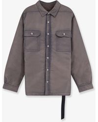 Rick Owens - Jumbo Padded Outershirt Jacket/Shirt - Lyst