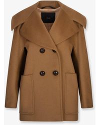 Max Mara - Mario Double Breasted Cashmere Coat - Lyst