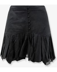 Isabel Marant - Daneen Organic Cotton And Viscose Skirt - Lyst