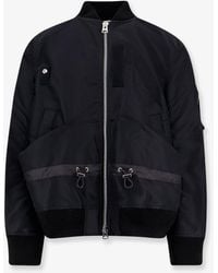 Sacai - Nylon Bomber Jacket - Lyst