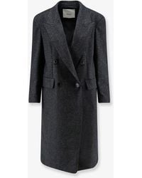 Hevò - Martina Franca Wool Blend Coat - Lyst