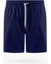 Polo Ralph Lauren - Recycled Nylon Swim Trunks With Embroidered Logo - Lyst