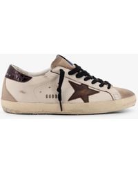 Golden Goose - Super-Star Classic With Spur Leather Low-Top Sneakers - Lyst